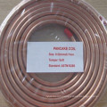 Red Pancake Coils Copper Water Pipe Coils